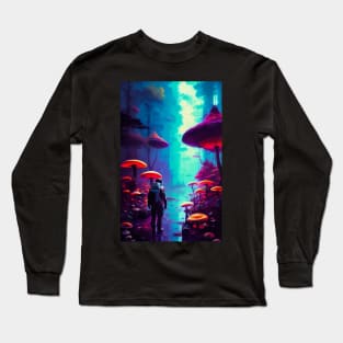 Abstract Another World Explorer Long Sleeve T-Shirt